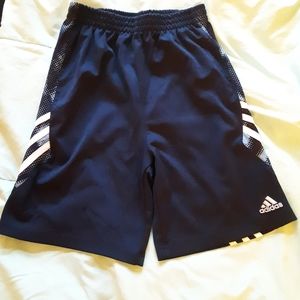 Adidas Shorts (10/12) Navy Blue and White